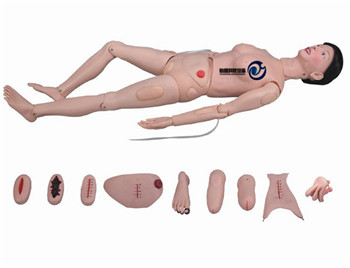 高級全功能護理訓練模擬人(女性)